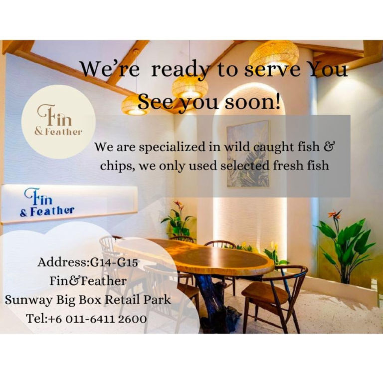 Fin & Feather Opening by Fin & Feather Sunway BigBox Mall