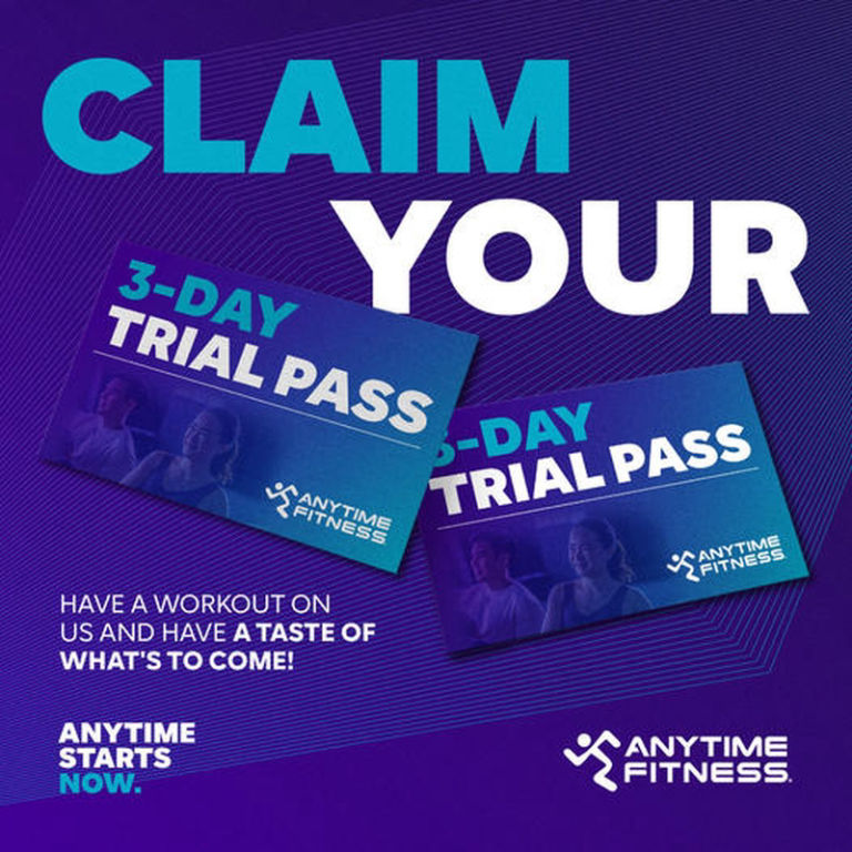 3 Days FREE Trial Pass by ANYTIME FITNESS Sunway BigBox Mall