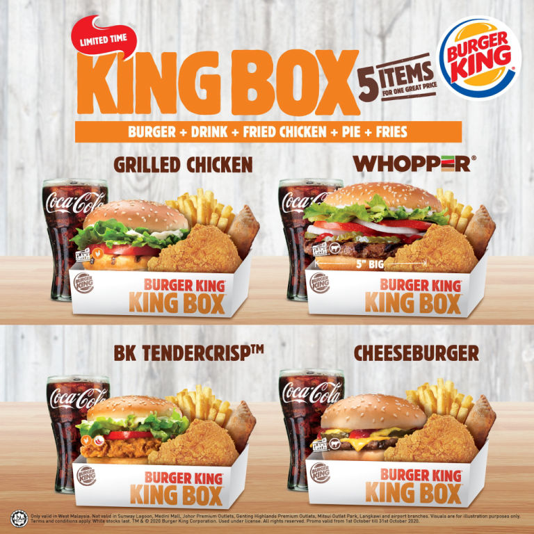 Burger King King Box by Burger King Sunway BigBox Mall